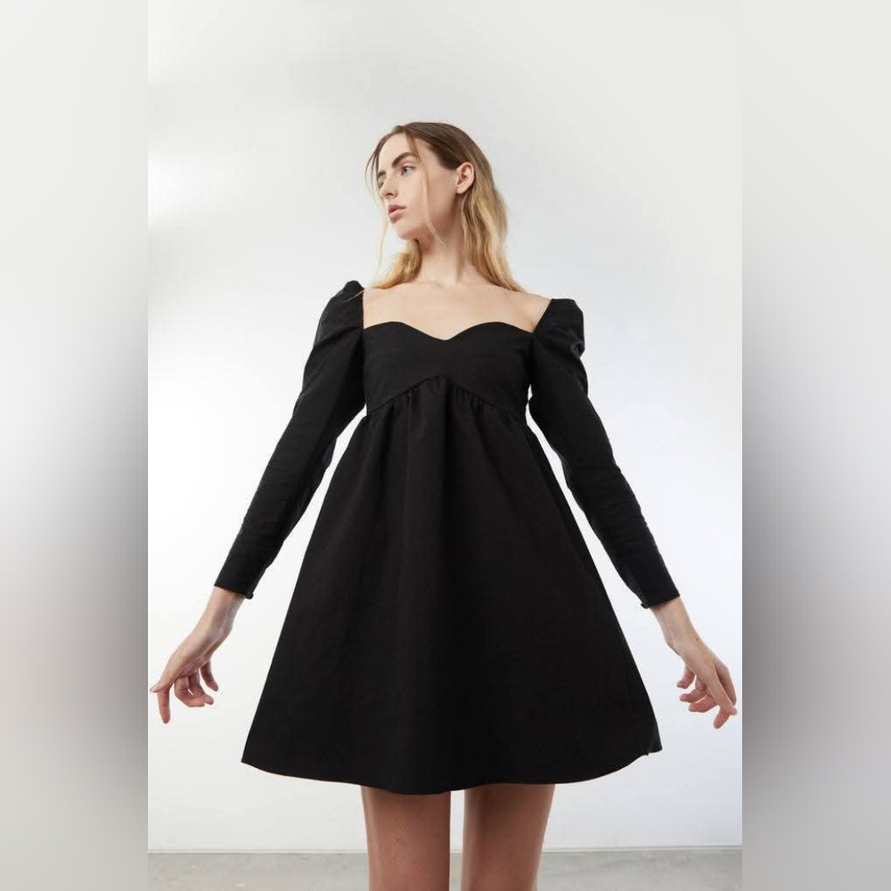 Oak + Fort Sweetheart Baby Doll Dress
